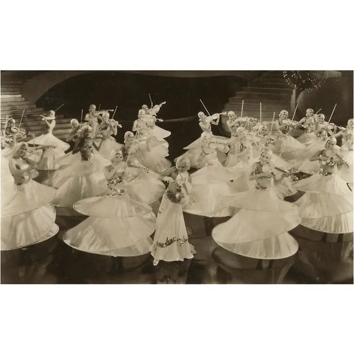 Magnet Women in White Dresses Playing Violin