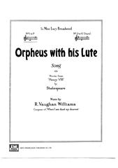 Orpheus With His Lute - F Major Vocal/Piano (Digital Download)