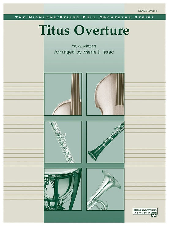 Titus Overture – Full Orchestra Conductor Score & Parts (Digital Download)