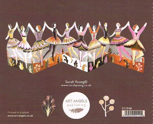 Greeting Card - Dacers 3D Folding DieCut