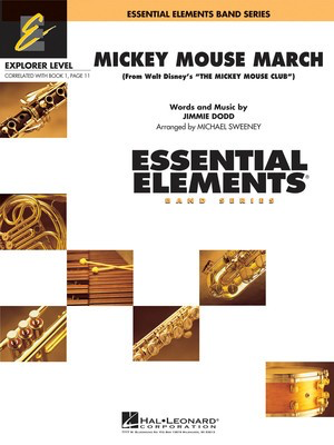 Mickey Mouse March - Michael Sweeney Hal Leonard Score/Parts/CD