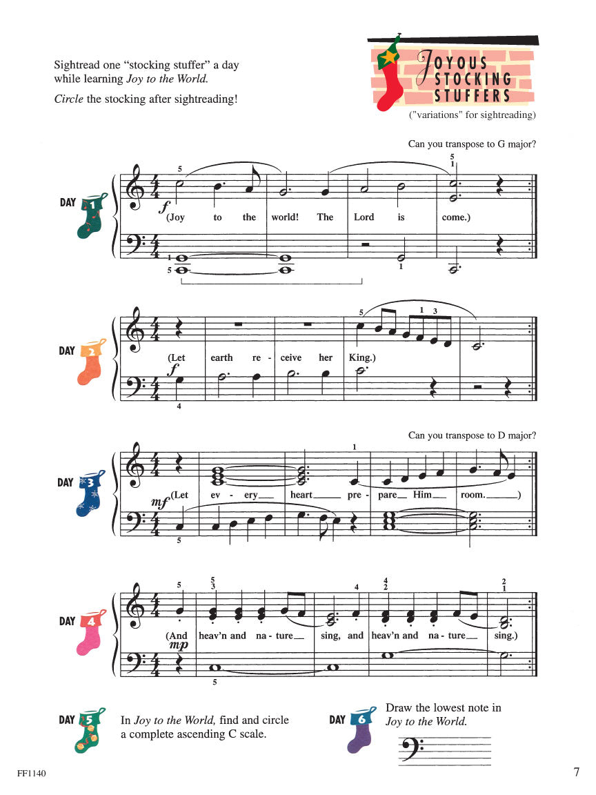 Piano Adventures Christmas Book - Level 2B