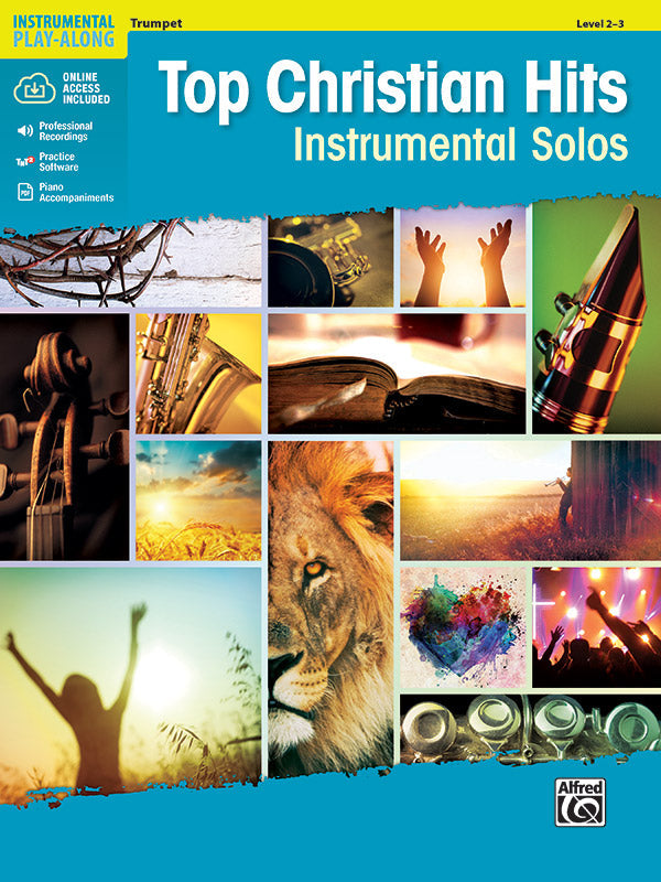 Top Christian Hits Instrumental Solos Trumpet Book/CD - Various Alfred 46795