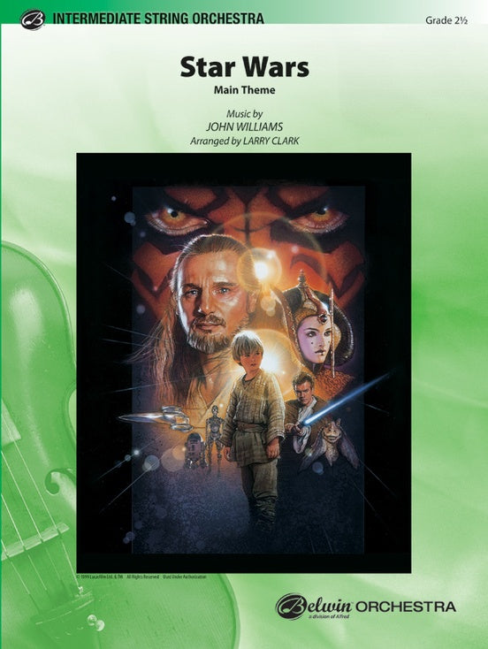 Star Wars (Main Theme) - String Orchestra Conductor Score & Parts (Digital Download)