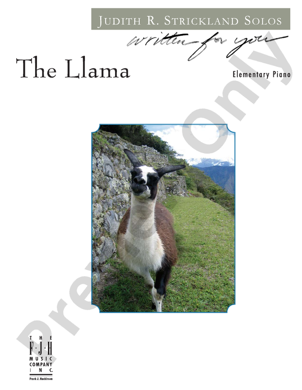 The Llama - Piano (Digital Download)