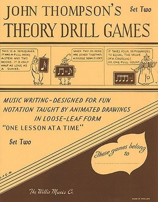 Theory Drill Games Set 2 - John Thompson Willis Music