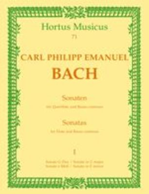 SONATAS G AND E FL/BC