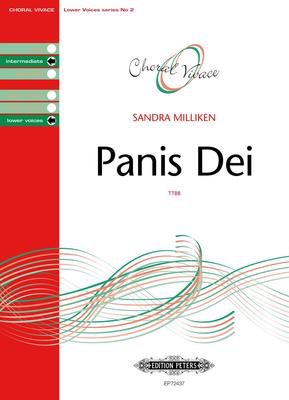 Panis Dei - TTBB Choral Score Octavo - Sandra Milliken - Peters EP72437