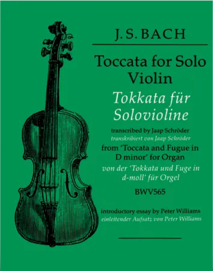 Toccata in D for Solo Violin