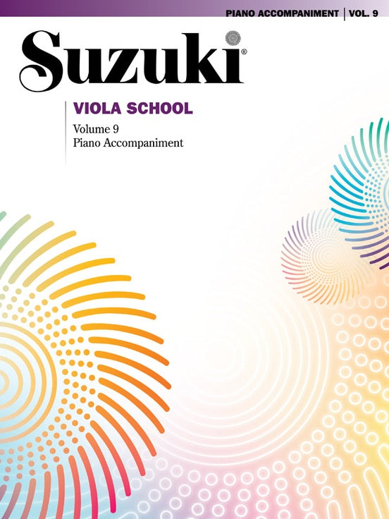 Suzuki Viola School Volume 9 Piano Accomp