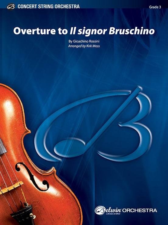 Overture to Il signor Bruschino - String Orchestra Conductor Score & Parts (Digital Download)