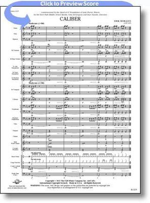 Caliber - Erik Morales - FJH Music Company Score/Parts
