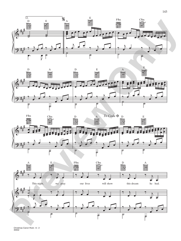 Christmas Canon Rock - Trans-Siberian Orchestra - PVG (Digital Download)