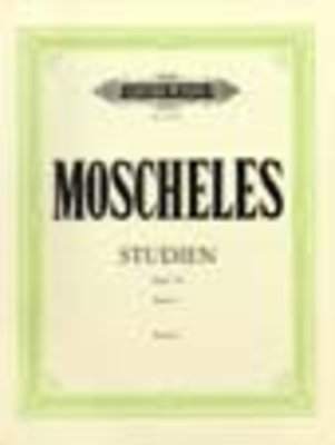 Moscheles - Studies Op70 Vol 1 - Piano Solo - Peters EP2982A