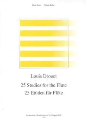 Drouet - 25 Studies - Flute Solo edited by Reede Broekmans 1510MK