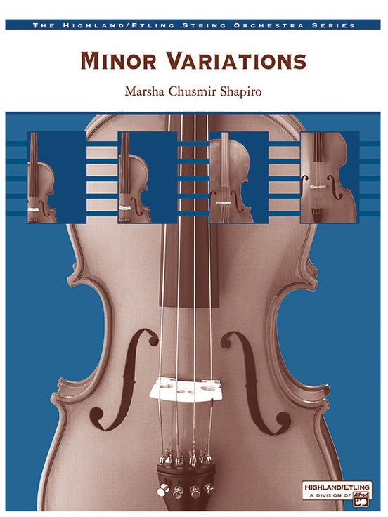 Minor Variations – String Orchestra Conductor Score & Parts (Digital Download)