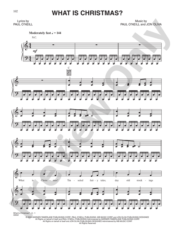 What is Christmas? - Trans-Siberian Orchestra - PVG (Digital Download)