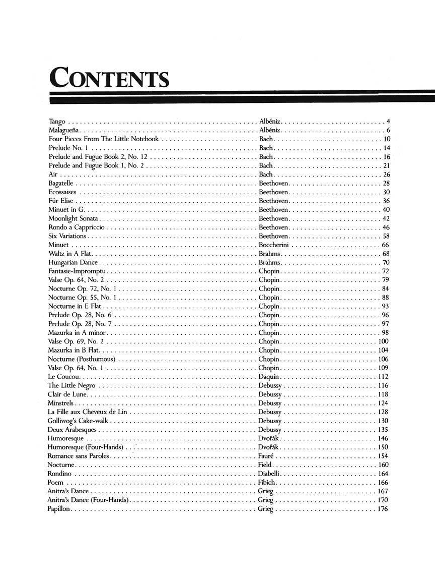 Library of Piano Classics - Spiral Bound