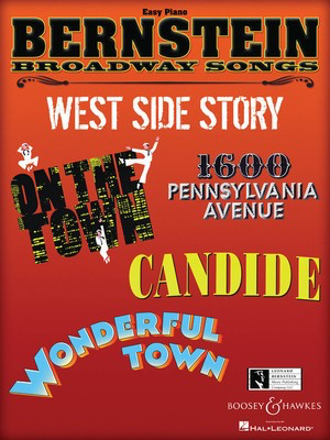 Bernstein Broadway Songs - Leonard Bernstein - Boosey & Hawkes Easy Piano with Lyrics