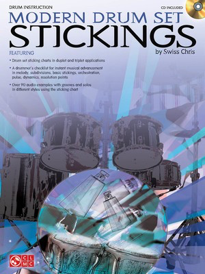 Modern Drum Set Stickings - Swiss Chris Cherry Lane Music /CD