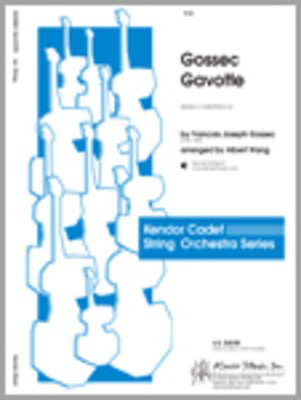 Gossec Gavotte - Gossec/ Wang - Kendor Music Score/Parts