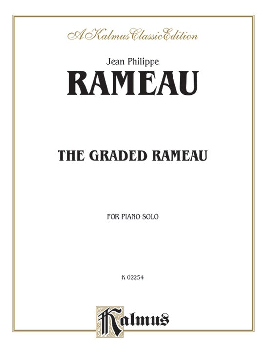 Rameau - The Graded Rameau (Comp. and ed. Marthe Motchane) - Piano Solo (Digital Download)
