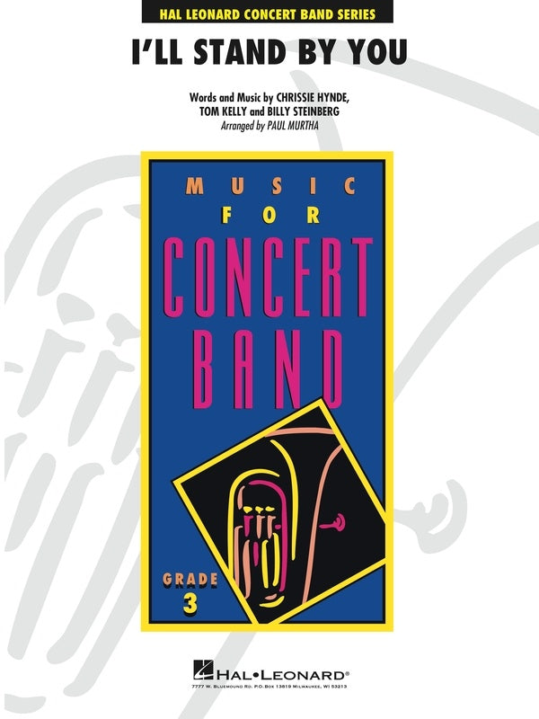I'll Stand By You - Concert Band Grade 3 Score/Parts Hal Leonard 4007366