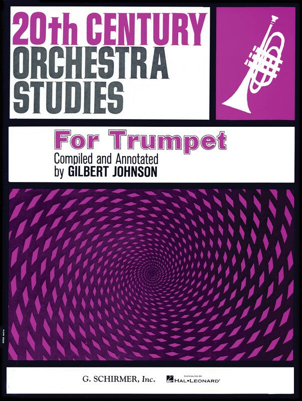 20TH CENTURY ORCHESTRA STUDIES TRUMPET - G Schirmer 50331420
