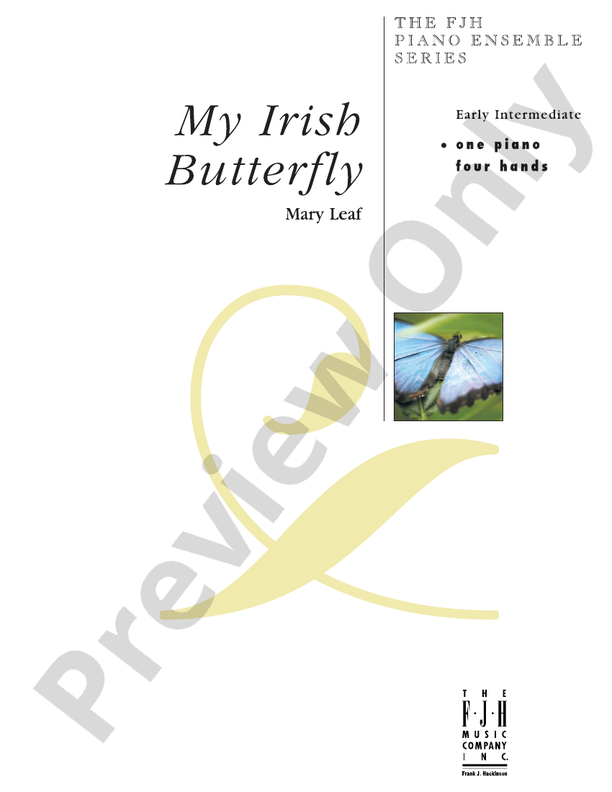 My Irish Butterfly - Piano (Digital Download)