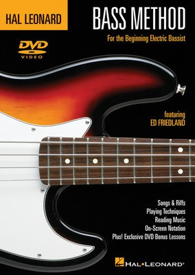 Hal Leonard Bass Method DVD - For the Beginning Electric Bassist - Bass Guitar Ed Friedland Hal Leonard DVD