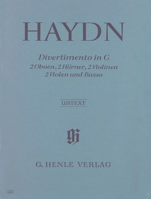 Divertimento in G major Hob II:9 Score/Parts