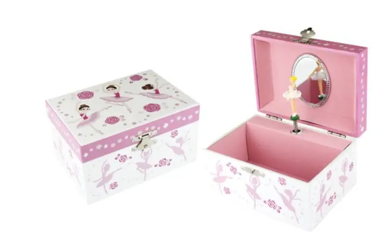 Ballet Jewellery Box Ulyana Ballerina Rectangular Shaped Box