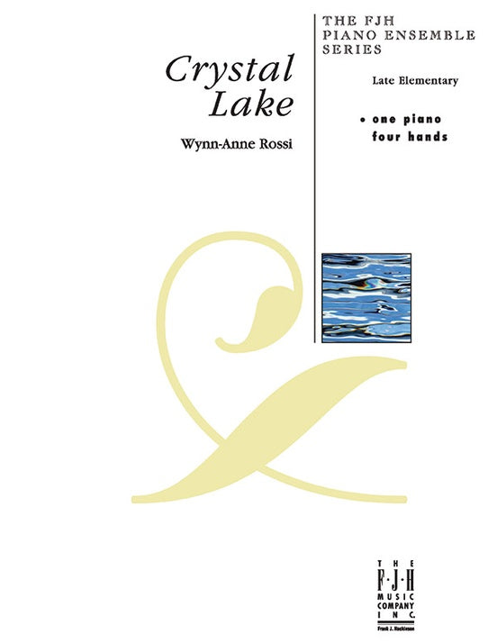 Crystal Lake - Piano (Digital Download)