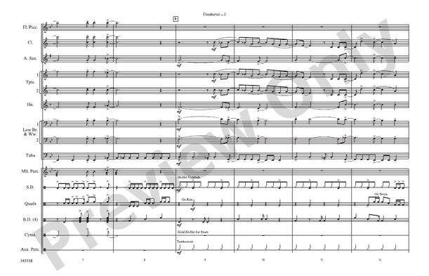 We Are Family – Marching Band Conductor Score & Parts (Digital Download)