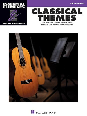 Classical Themes - 16 Pieces - Arranged for Three or More Guitarists, Essential Elements Guitar - Various - Guitar Hal Leonard Guitar Ensemble