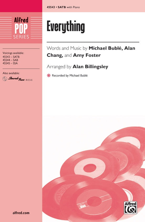 Everything – SATB Choral Octavo (Digital Download)