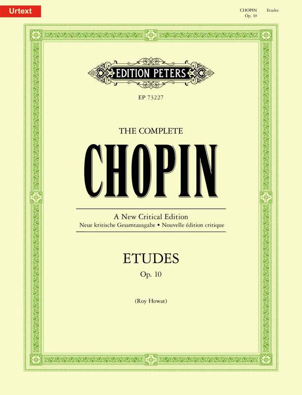Chopin - Etudes Op10 - Piano Solo edited by Howat Peters EP73227
