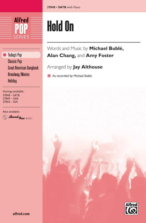 Hold On – SATB Choral Octavo (Digital Download)