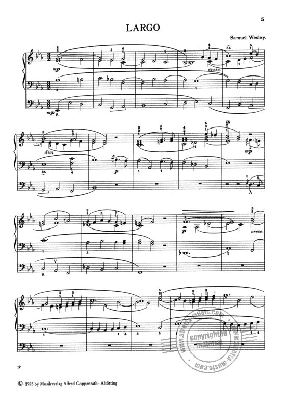 19th Century Organ Music English & Scandinavian Composers - Various - Alfred Coppenrath