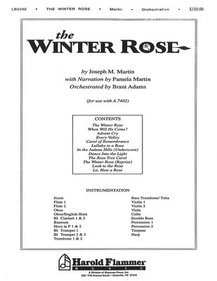 The Winter Rose - Joseph M. Martin - Shawnee Press Score/Parts