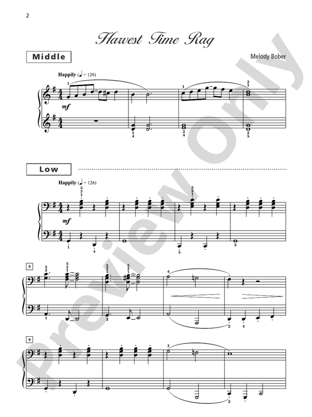 Grand Trios for Piano, Book 4: 4 Early Intermediate Pieces for One Piano, Six Hands (Digital Download)