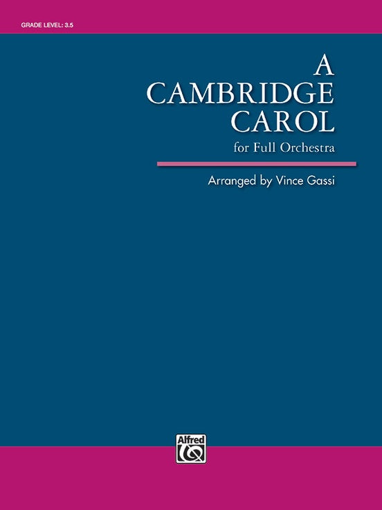 A Cambridge Carol – Full Orchestra Conductor Score & Parts (Digital Download)