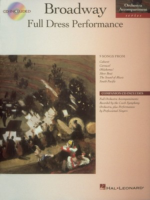 Broadway - Full Dress Performance - Book/CD Pak - Various - Vocal Hal Leonard Accompaniment CD /CD