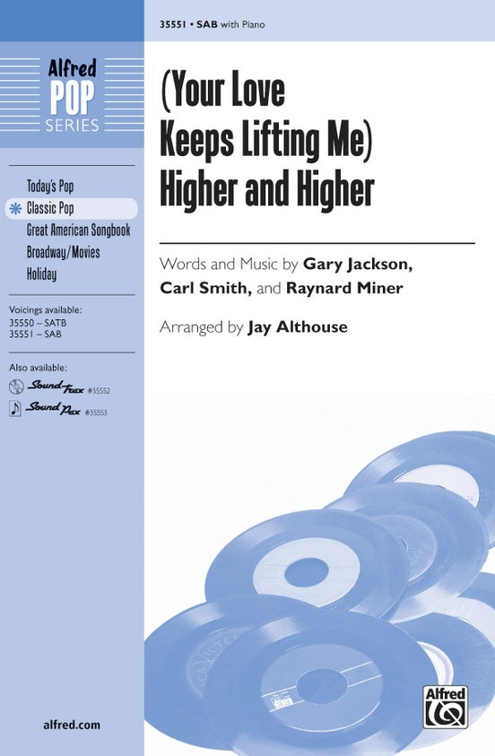 (Your Love Keeps Lifting Me) Higher and Higher - SAB Choral Octavo (Digital Download)
