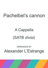 Pachelbel's canon - SATB Chorus (Digital Download)