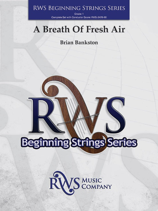 A Breath of Fresh Air - String Orchestra Conductor Score & Parts (Digital Download)