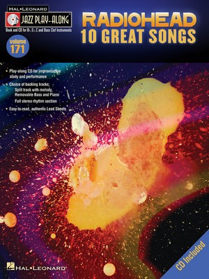 Radiohead - 10 Great Songs - Jazz Play-Along Volume 171 - Bb Instrument|Bass Clef Instrument|C Instrument|Eb Instrument Hal Leonard Lead Sheet /CD
