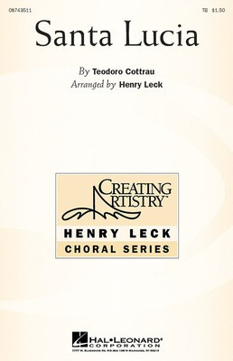 Santa Lucia - TB Henry Leck Hal Leonard Octavo