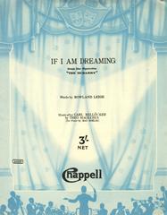 If I Am Dreaming (from 'The Dubarry') - Vocal/Piano (Digital Download)