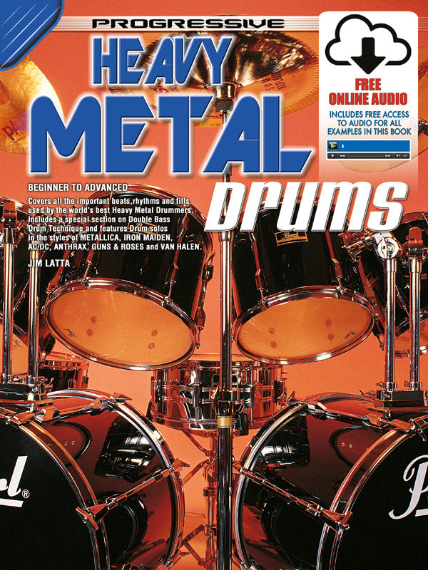 Progressive Heavy Metal Drumming Bk/OLA